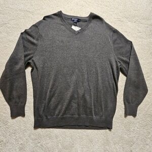 NWT Daniel Cremieux New Sweater XL Grey‎ 100% Supima Cotton Classic Collection